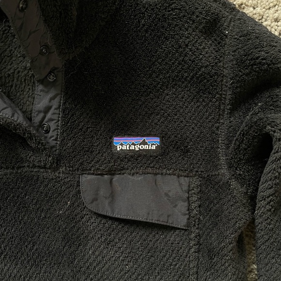 Women’s Patagonia fleece - black - synchilla snap-T - Picture 2 of 2